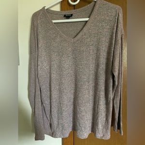 NWT long sleeve rose shirt